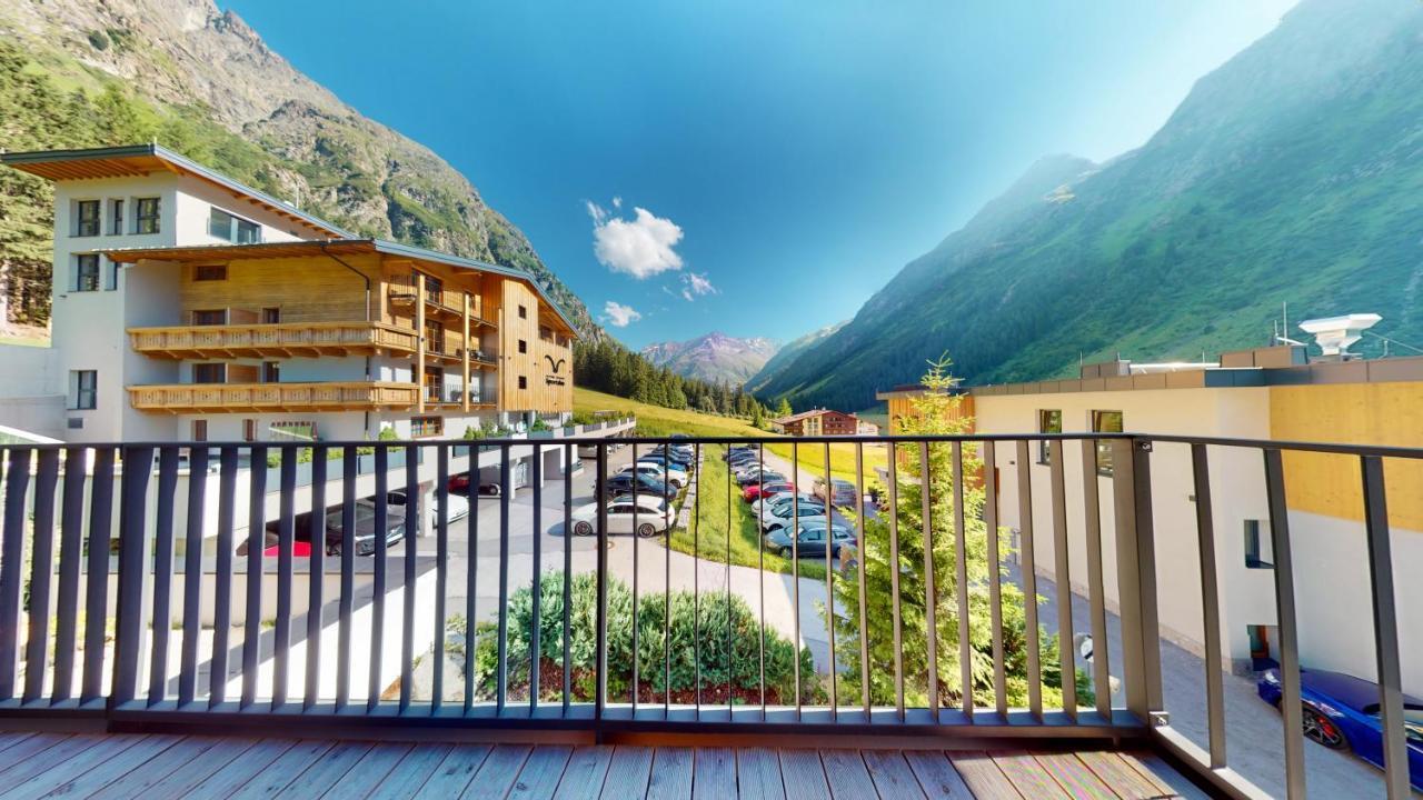 Pitzplus Appartements Sankt Leonhard im Pitztal Luaran gambar