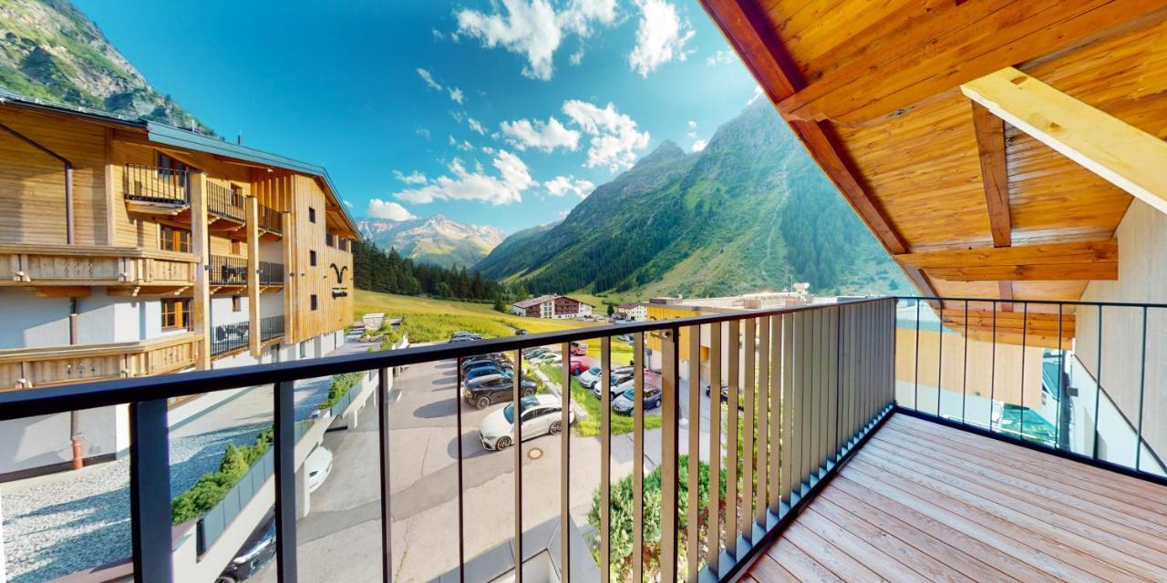Pitzplus Appartements Sankt Leonhard im Pitztal Luaran gambar